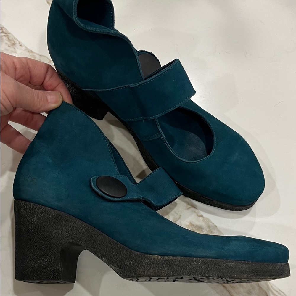 Arche Lanema Fjord Women's leather Shoes with rubber 2.75” heel and .5”platform